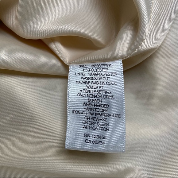 Lord & Taylor silver metallic dress Strapless pockets A-Line Fit and Flare - Picture 6 of 10